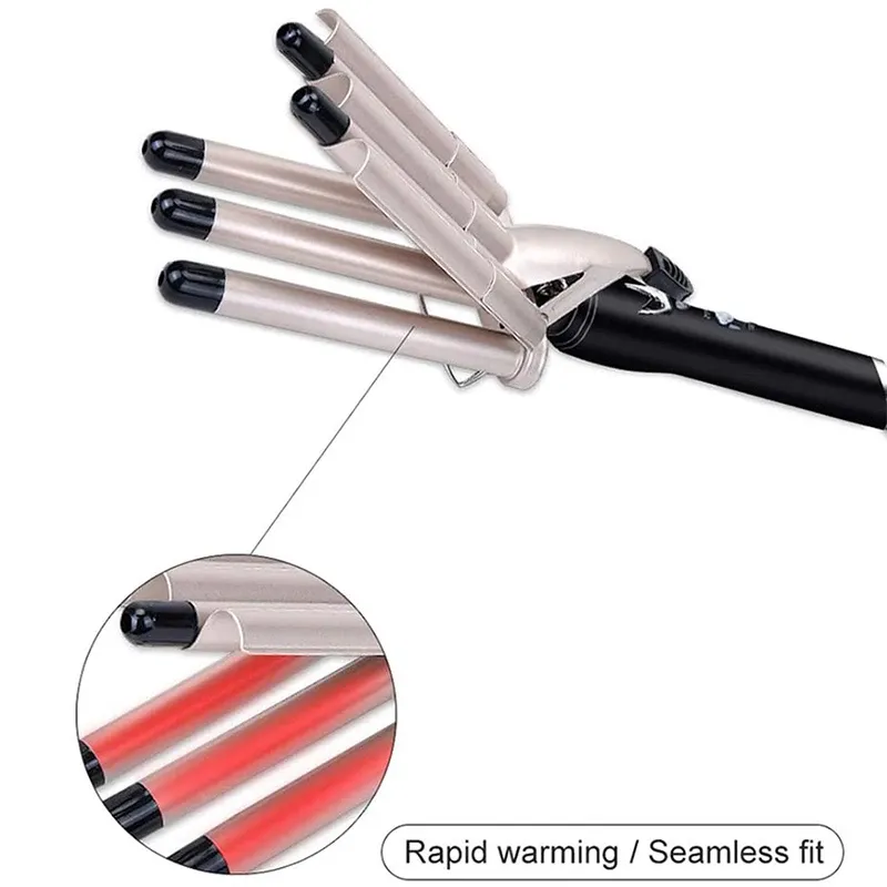 MO-6003  hair curler Professional Hair Straightener for Curly and Wavy Hair 5 Tubes View Gallery - Pakistan