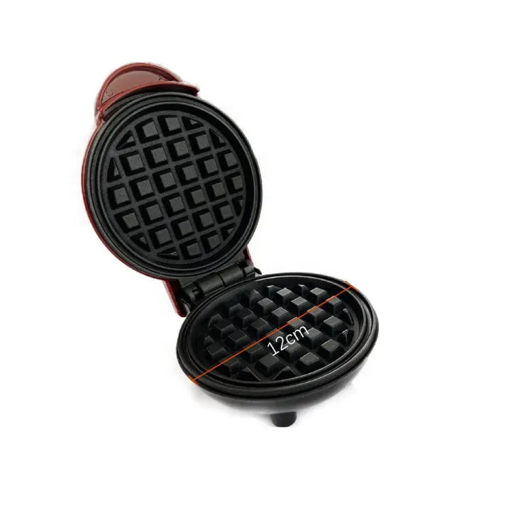 Mini Waffle Maker Breakfast Machine Non Stick Easy Clean  (random color ) View Gallery - Pakistan