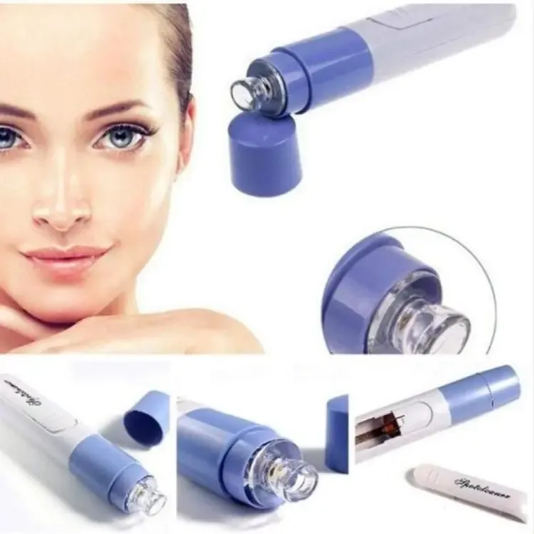 New Electric Blackhead Remover Sucker Black Head Pimple Pore Cleaner Vacuum Blackhead Remover Pore Cleaner (Random color) View Gallery - Pakistan