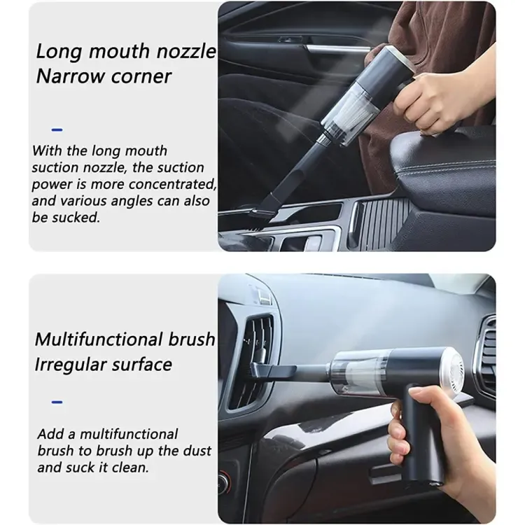 Vacuum Cleaner Household Powerful  2 In 1 Dual Mode Cordless Handheld Wireless Handy Portable light weight Vacuum Cleaner View Gallery - Pakistan