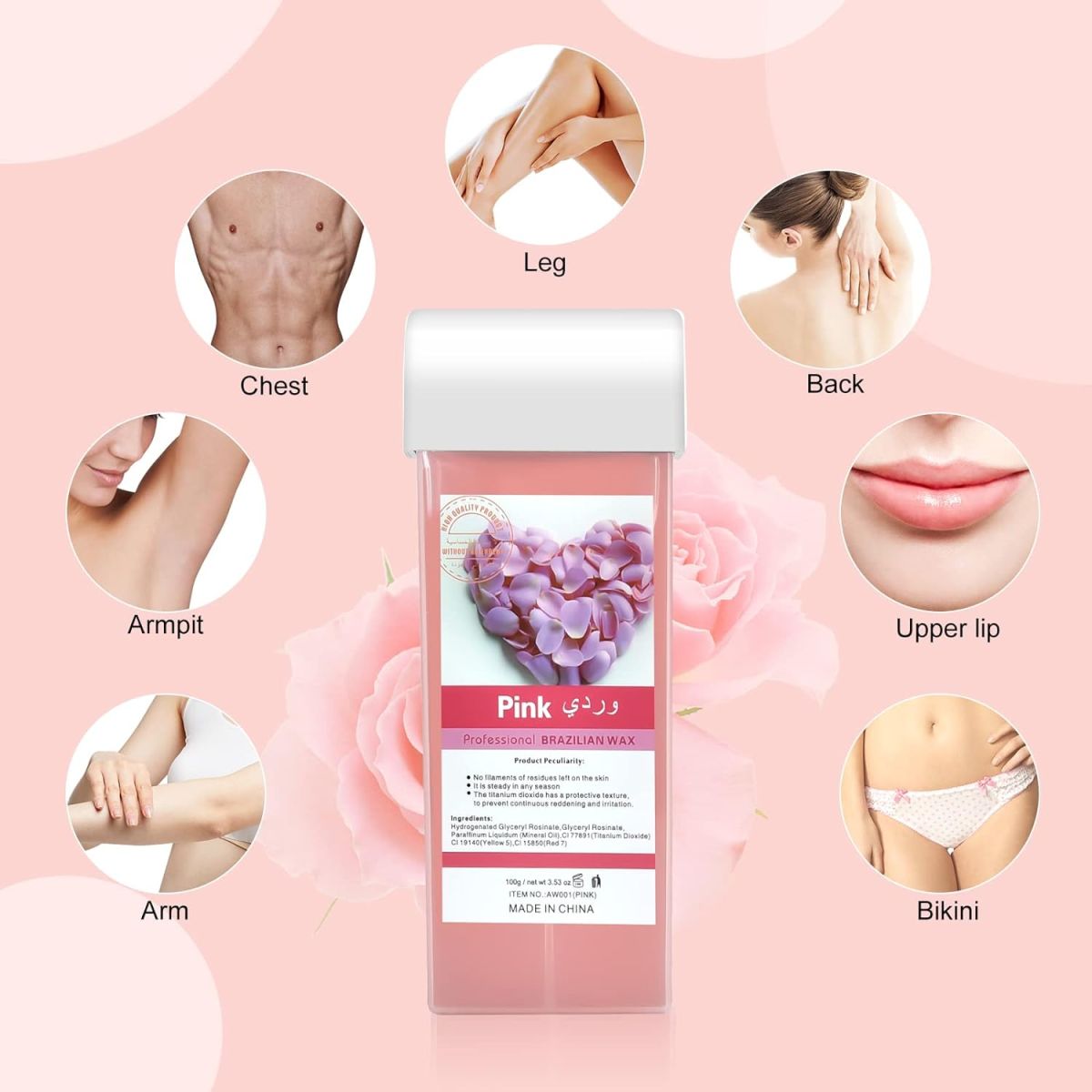 Refill Hair Removal Wax Roller,( random flavor) View Gallery - Pakistan