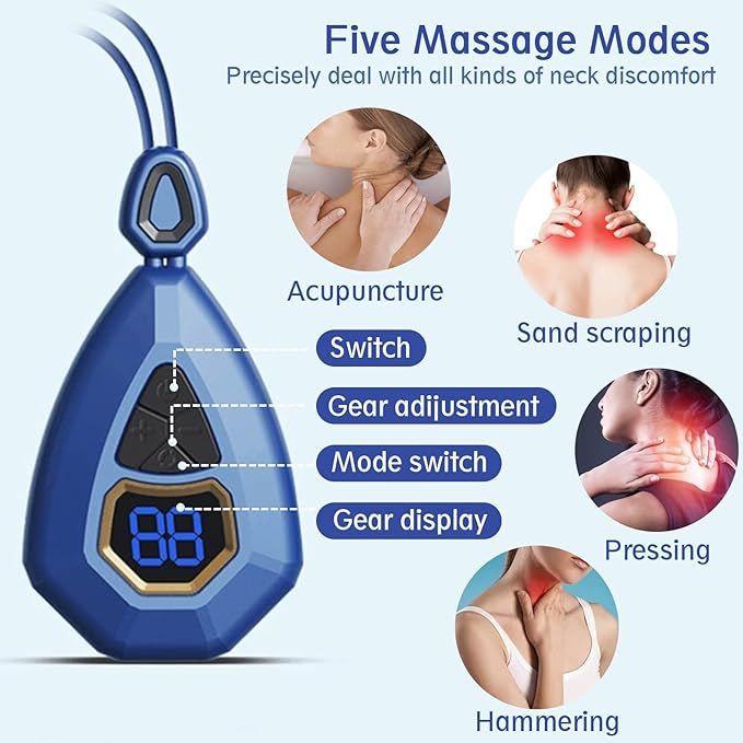 Neck massger Low frequency | Relief Neck Massager View Gallery - Pakistan