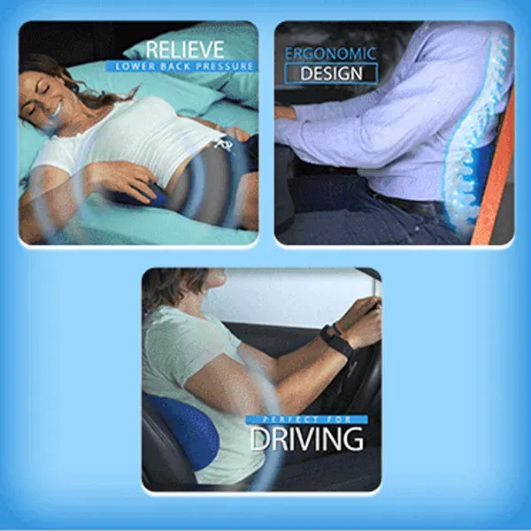 Comfy Curve Back Pain Relief Cushion View Gallery - Pakistan