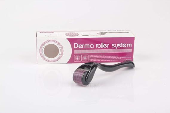 Derma Roller (0.5 size only) Titanium Micro Needles for Beard Growth and Hair Loss 0.5mm Smoothen Skin &amp;amp; Reduce Fine Lines Face roller best
