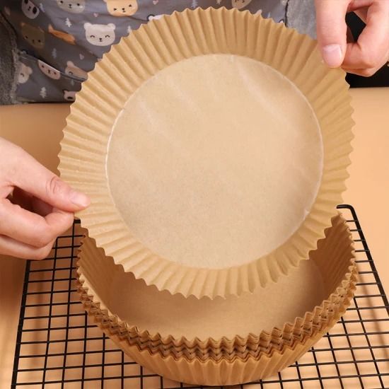 Air Fryer Disposable Paper Liner, 50 PCs Air Fryer Liners Round Non-Stick Air fryer Parchment Liners,Oil-proof,Water-Proof View Gallery - Pakistan