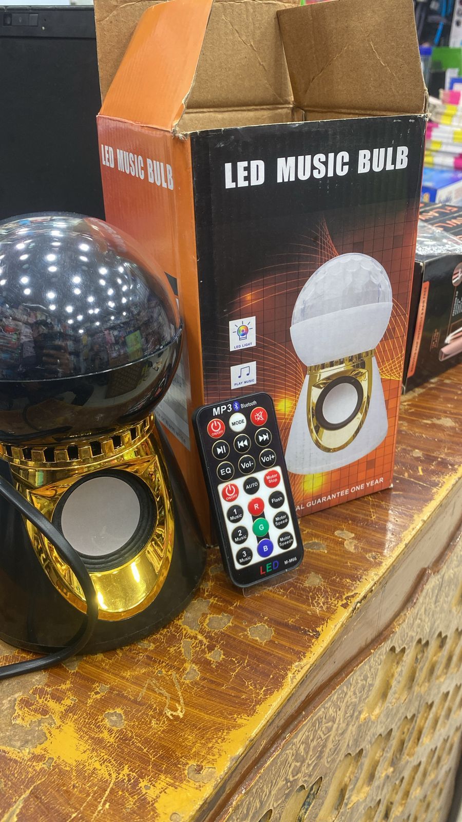 LED musicBULB Bluetooth speaker with multi lights View Gallery - Pakistan