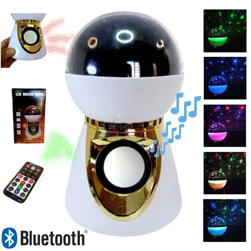 LED musicBULB Bluetooth speaker with multi lights View Gallery - Pakistan