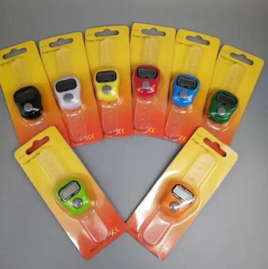 Finger Counter Tasbih Digital Electronic Tally Counter Praying Muslim LCD Counter .. pack of 2  (random color) View Gallery - Pakistan