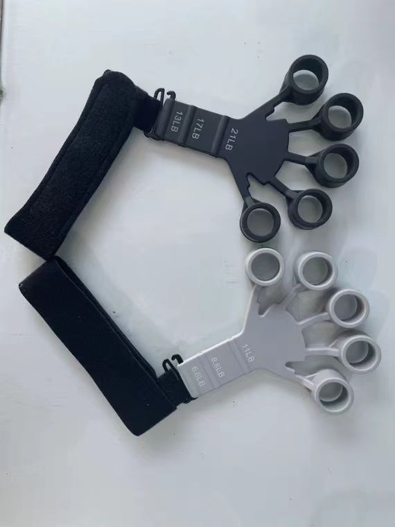 Finger Exerciser - Gripster Strengthener Finger Stretcher Hand Gripper Silicone Finger Grip Patient Hand Strengthening Guitar Finger Flexion and Hand Strengthening Extension Exercise Device