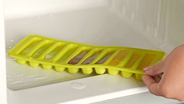 10 Grids Stick Shape Ice Tray Non-Stick | 10 Hole Finger Shape Cylinder Silicone Ice Cube View Gallery - Pakistan