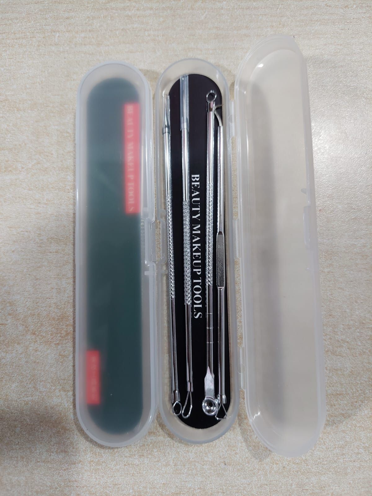 Beauty Makeup Tools 4in1 Black Head Stainless Steel View Gallery - Pakistan