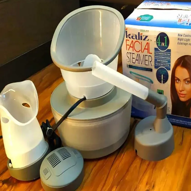 Kaliz Facial Steamer set 4 in 1 with Inhaler Humidifier Toner and Steamer View Gallery - Pakistan