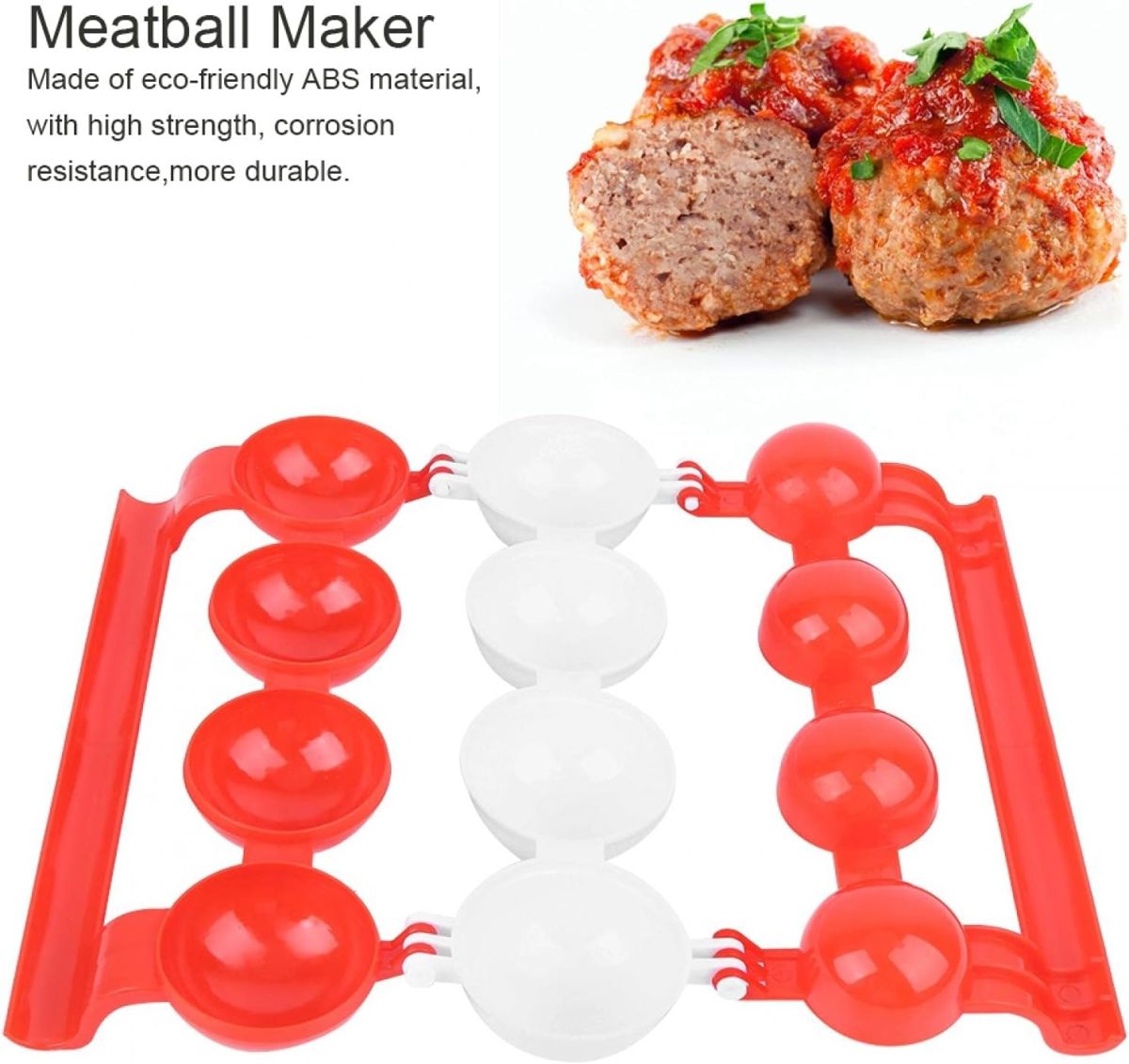 Meatball Maker Plastic Fish Ball Maker Meatball Scoop Meatball Spoon Homemade Stuffed Meatball Fish Ball Maker Mold Fish View Gallery - Pakistan