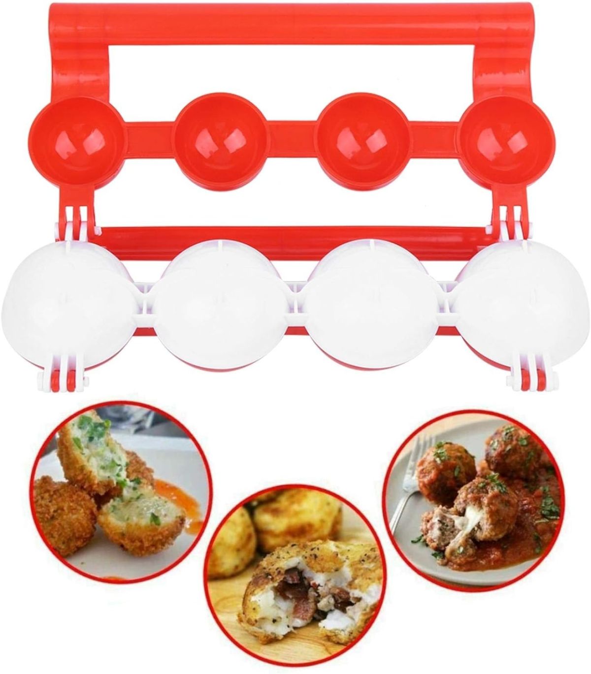 Meatball Maker Plastic Fish Ball Maker Meatball Scoop Meatball Spoon Homemade Stuffed Meatball Fish Ball Maker Mold Fish View Gallery - Pakistan