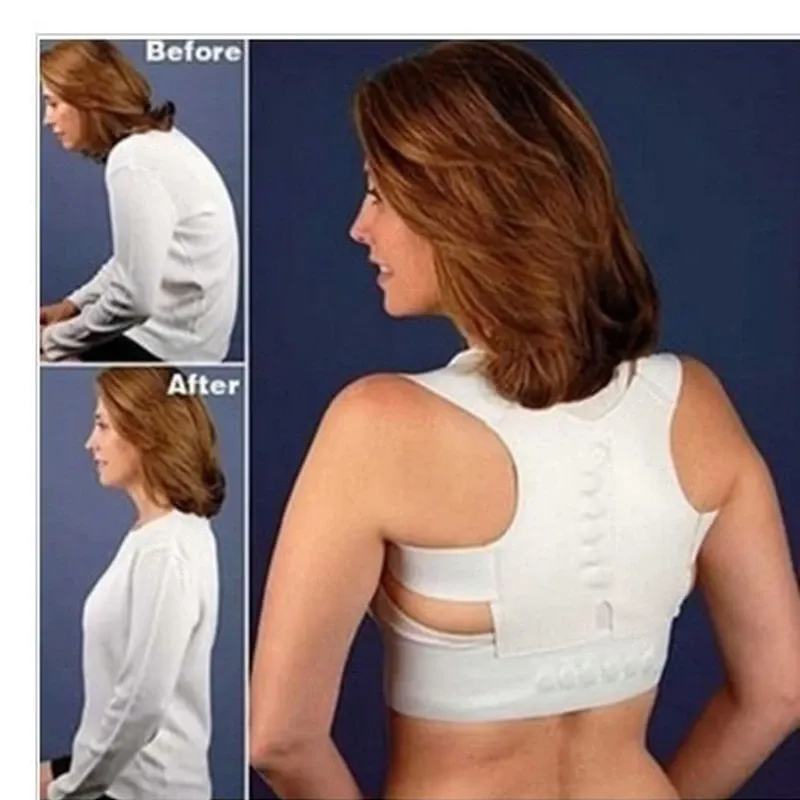 Posture Corrector Back Brace, Clavicle Shoulder Support Brace for Upper Back Pain Relief View Gallery - Pakistan