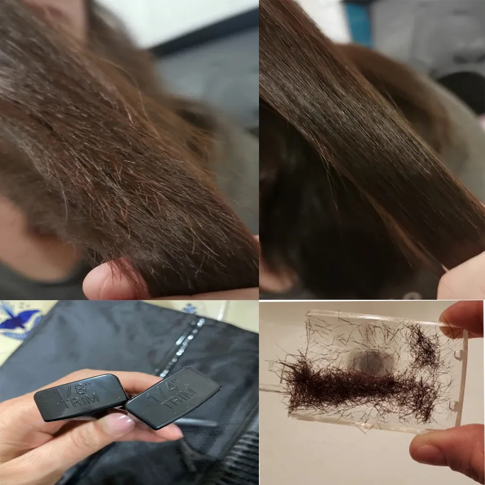Split ender hair trimmer Automatic Cut Split End Remover Hair Trimmer Clipper for Dry, Damaged and Brittle Split Ends for Men &amp; Women Repairing Treatment (chargeable) View Gallery - Pakistan