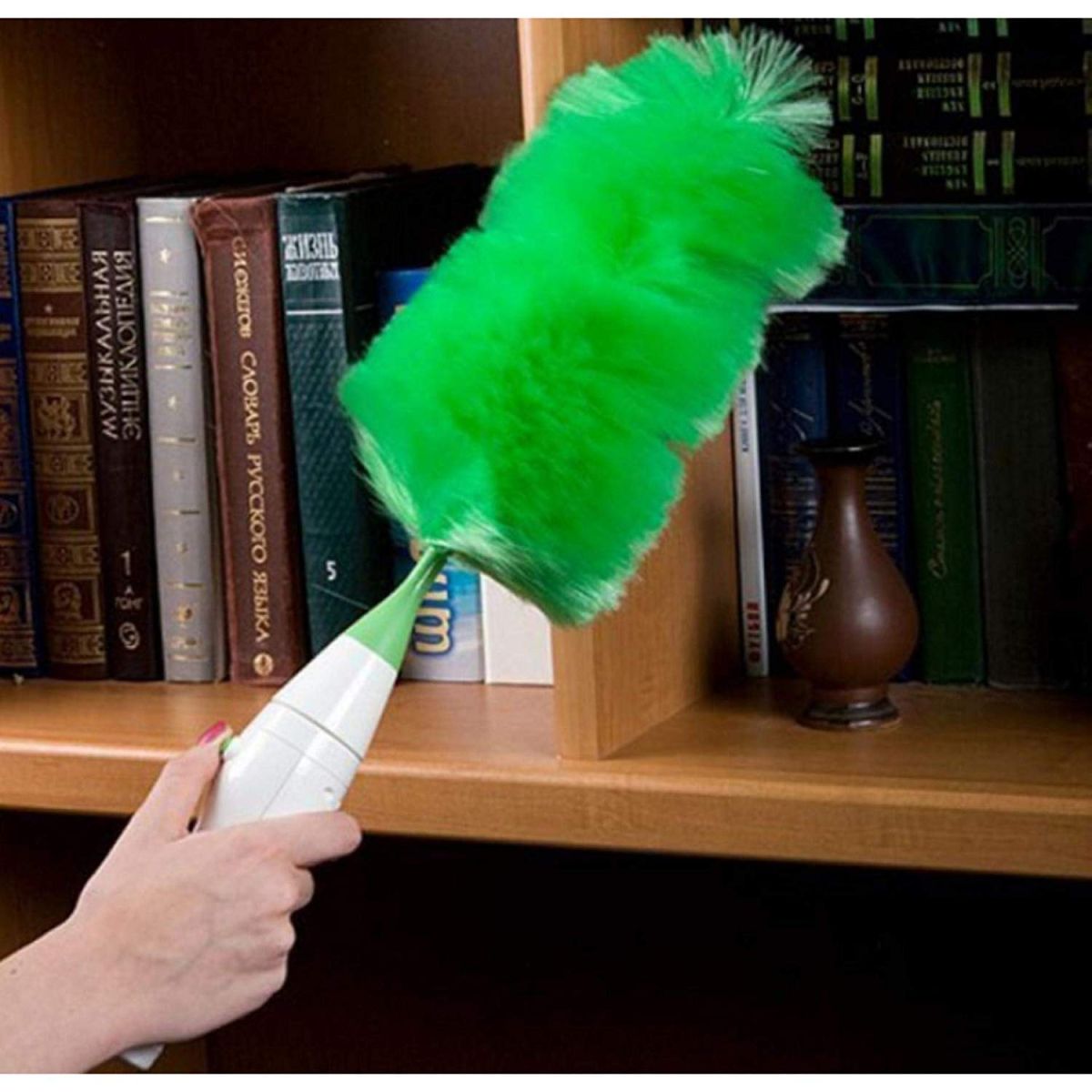 Go duster for dusting Dust Cleaning Brush for Blind , Window Cleaner (Cell Operated) View Gallery - Pakistan