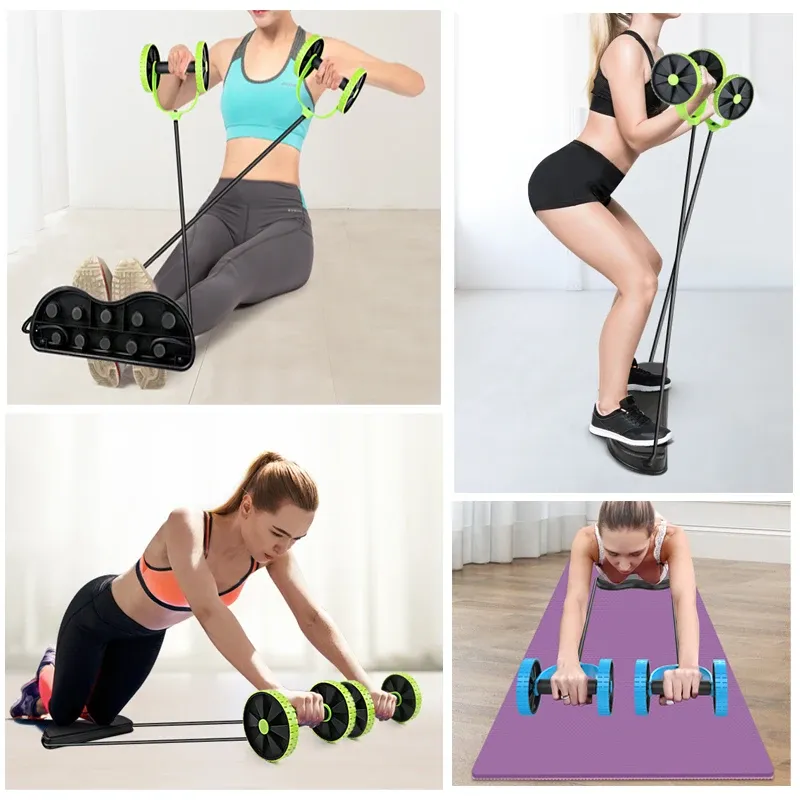 GENERIC REVOFLEX XTREME HOME GYM ABS ROLLER (random color) View Gallery - Pakistan
