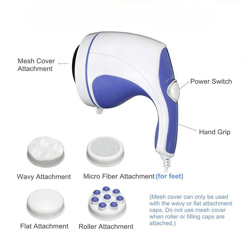 Relax and Spin Tone Body Massager (3in 1) View Gallery - Pakistan