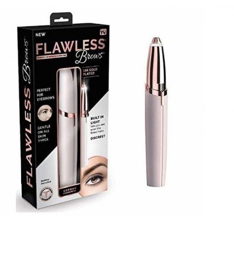 Flawless Brows Eyebrow Hair Remover Machine - Cell operated View Gallery - Pakistan