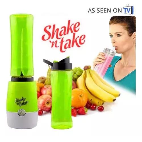 Shake n take electric bottle (1 bottles inside ) random color View Gallery - Pakistan
