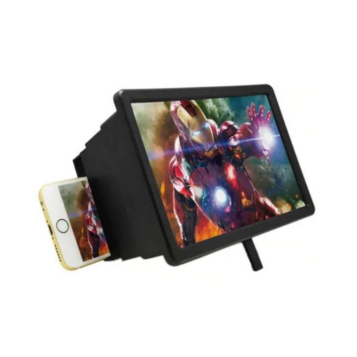 F2 Portable 3D Magnifier Screen Enlarger / Magnifying Glass Zoom Video Screen HD all Mobile Phone random color View Gallery - Pakistan