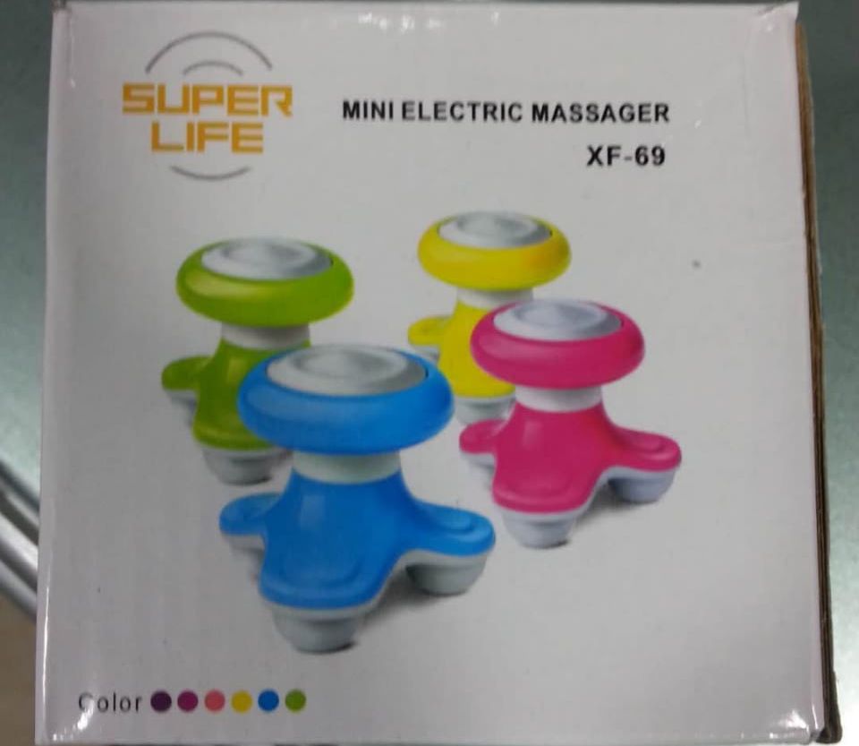Mini massager cell operated and usb cable  inside View Gallery - Pakistan
