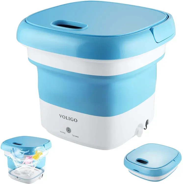 Foldable Mini Washing Machine China imported Heavy Quality ( random color ) View Gallery - Pakistan
