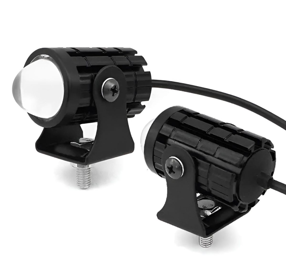 (1pcs) New Mini Driving Fog Light for All Motorcycle, Cars, Jeep  Dual Function White-Yellow Lens Projectors Auxiliary Light 20w View Gallery - Pakistan