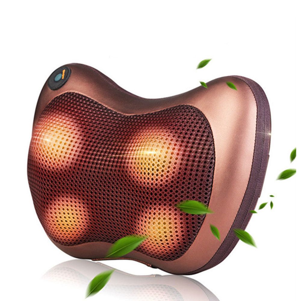 Massager Neck Car Home Cervical Massage Neck Back Waist Body Electric Multifunctional Massage Pillow Arm Foot Infrared Heated View Gallery - Pakistan