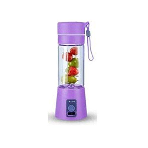 Juicer Portable Outdoor Juicing Cup Home Mini Cordless Crushed Ice Machine USB Charging Fruit Vegetable Blender 6 blades (20000 mh battery) (Random Color) View Gallery - Pakistan