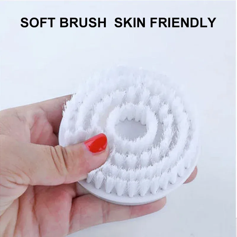 Bathing Spinning Brush with Mesh Sponge Stone 5 Spa Attachment for Cleanse and Pamper Your Body View Gallery - Pakistan
