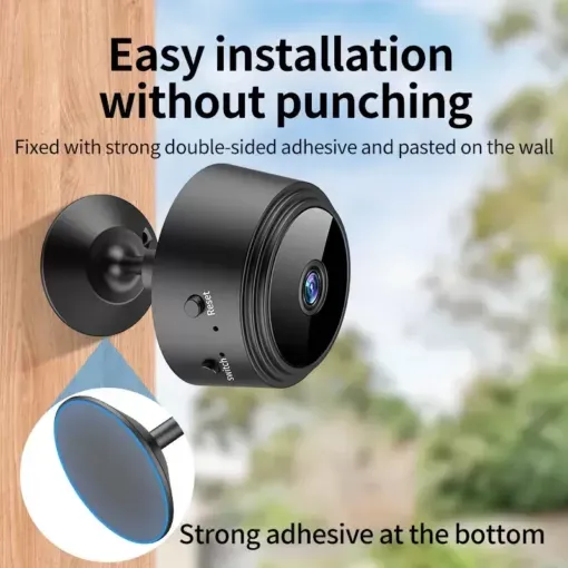 A9 Mini WiFi Camera – Full HD 1080p Portable Security Camera View Gallery - Pakistan