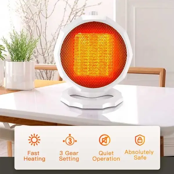 Miniature heater model WG-089..  Flexible 1800W Portable Electric Heater Fan Winter Warm Hot Fan Home Office Winter Warmer(random color ) View Gallery - Pakistan