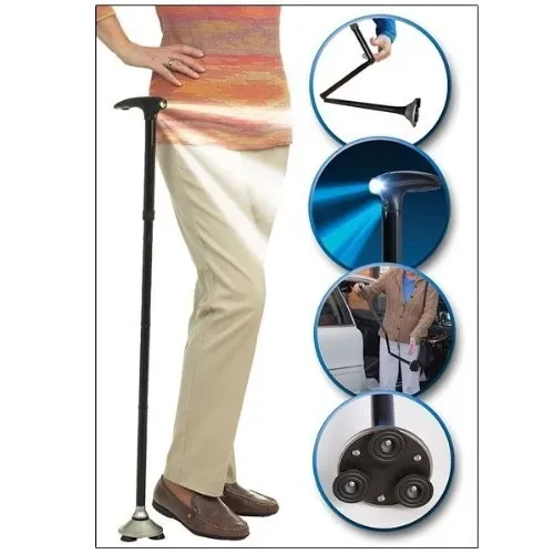 Trusty Cane Folding Walking Stick With Build In Lights View Gallery - Pakistan