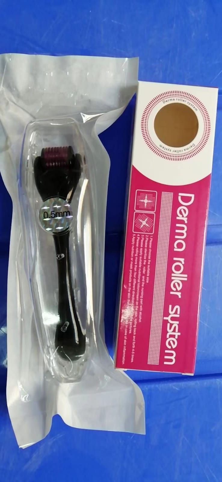 Derma Roller for Skin Care Face &amp; Head Micro Needle Roller for Skin Care Ideal for Men &amp; Women to Keep Your Skin Young and Fresh Perfect for Head and Beard Hair Growth Beauty View Gallery - Pakistan