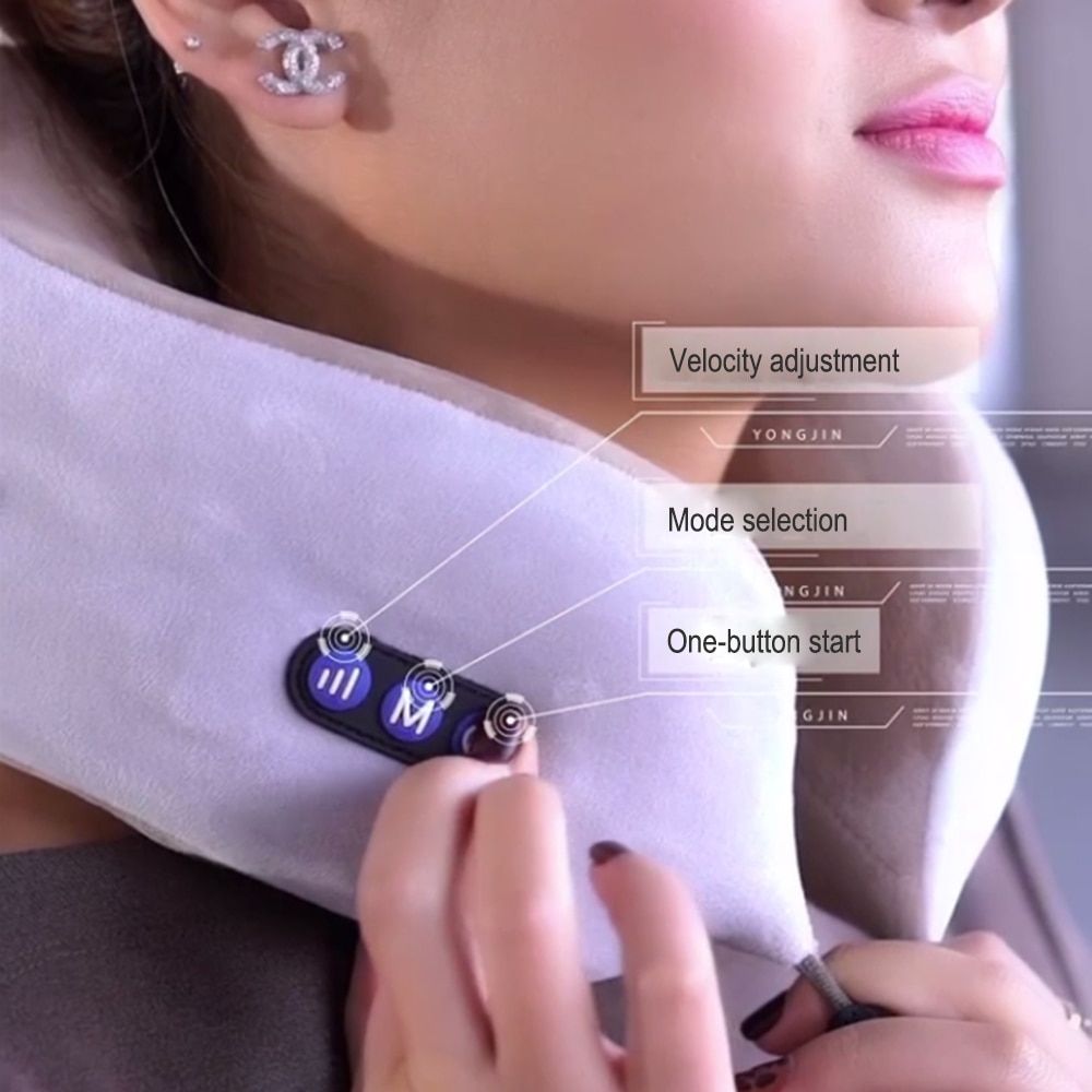 Jinserta Neck Cushion Massager - USB Charging Massage Pillow View Gallery - Pakistan