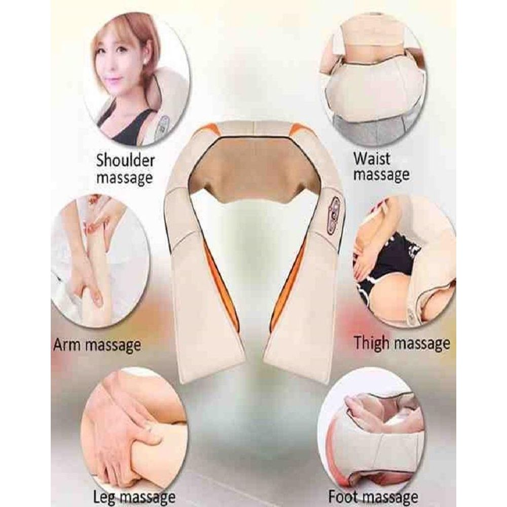 Neck and Back Massager With Handle - Premium Quality Pain Relief View Gallery - Pakistan