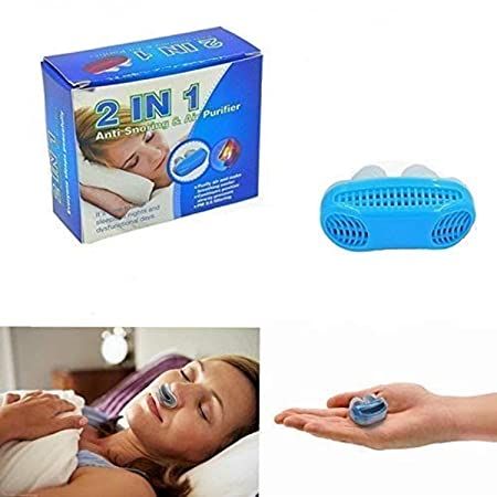 2 in 1 Anti Snoring Device Air Purifier Filter - Improves Breathing (Random Color) View Gallery - Pakistan