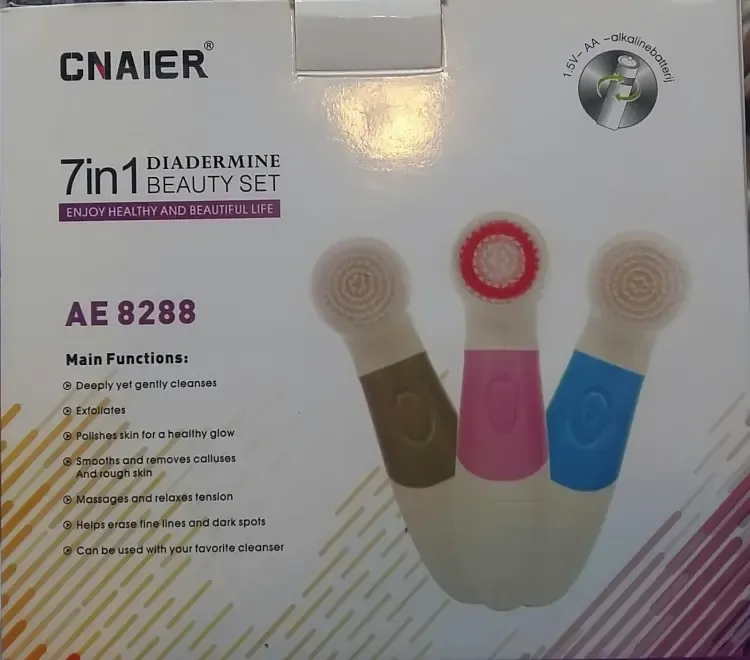 CNAIER 7 in 1 Facial Massager and Facial Cleansing Set View Gallery - Pakistan