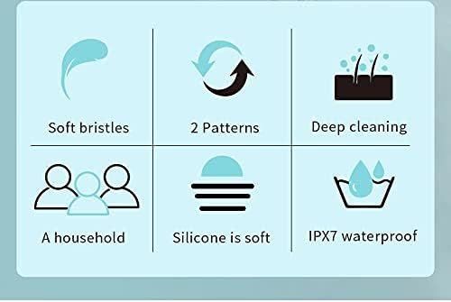 CNAIER Bath and Body Scrub Electric Brush Set - Rechargeable 4 in 1 (Random Color) View Gallery - Pakistan