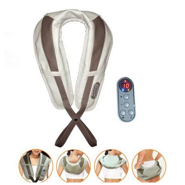 Hot Sale Neck Massager Portable Electric Knocks Cervical Massage Shawls Pain Neck and Shoulder Multi-function Tapping Massager - Online Shopping in Pakistan - BUNDLIV