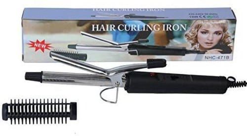 Professional Stainless Steel Anti-Static Curl Curling Make Hair Curler Curling Iron Rod Styling View Gallery - Pakistan