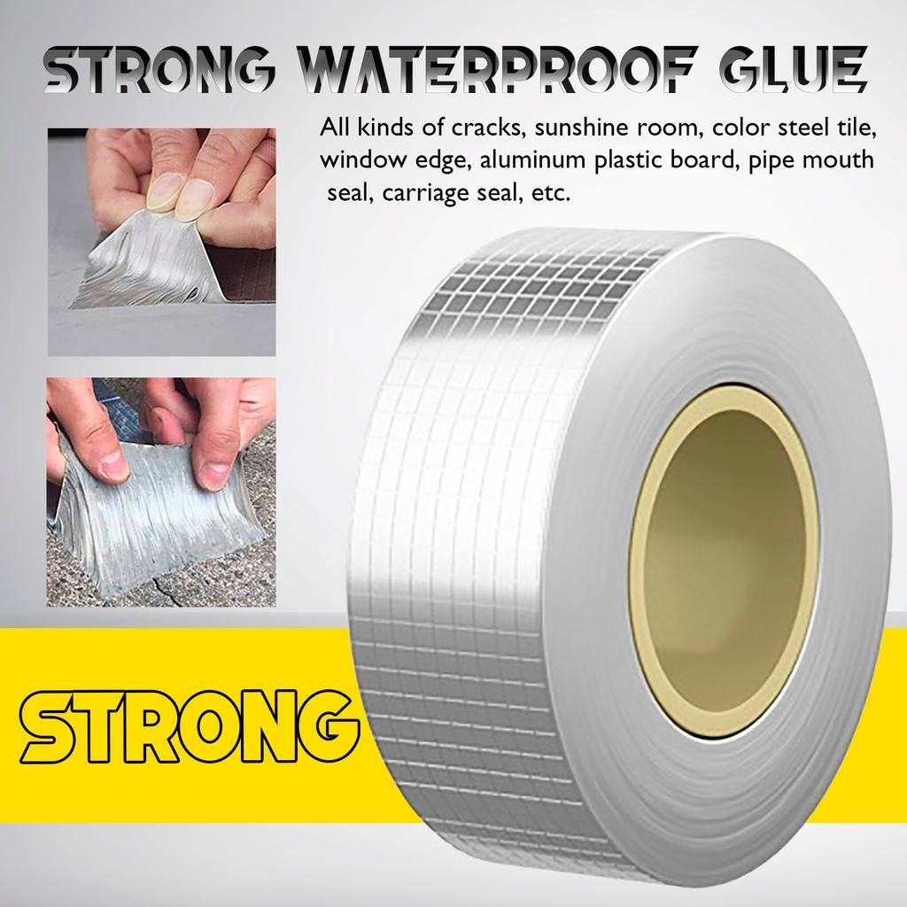 Aluminum Foil Butyl Rubber Tapes Self Adhesive Waterproof Tape 2 inch x 1.5 MTR View Gallery - Pakistan