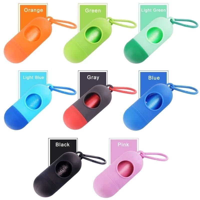 Disposable Baby Diapers Bag Box Kit  - With Dispenser Lead Clip (Random Color) View Gallery - Pakistan