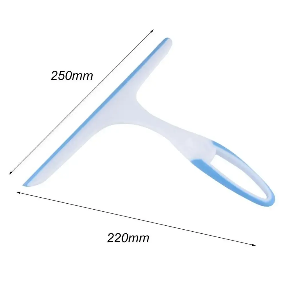 Practical Soft Glass Scraper Wiper Window Brush Cleaner Car Window Washing Kitchen bathroom Home Multipurpose Tools (random color ) View Gallery - Pakistan