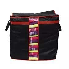 Black Storage Organizer Bag / Durable material for long-lasting use. View Gallery - Pakistan
