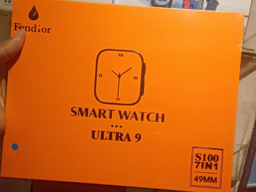Fendior S100 Ultra Smart Watch 7in1 49mm - Random Color View Gallery - Pakistan