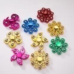 Hand Spinner Fidget Toy Stress Relief Toys Hand Spinner For Kids And Adult Fidget Spinner Metal BoDy metal balls with box .. mix random colours and design View Gallery - Pakistan