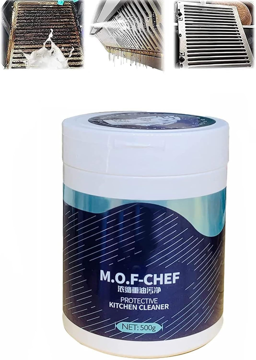 MOF Chef - Concentrated Heavy Oil and Rust Cleaning Powder 200g View Gallery - Pakistan